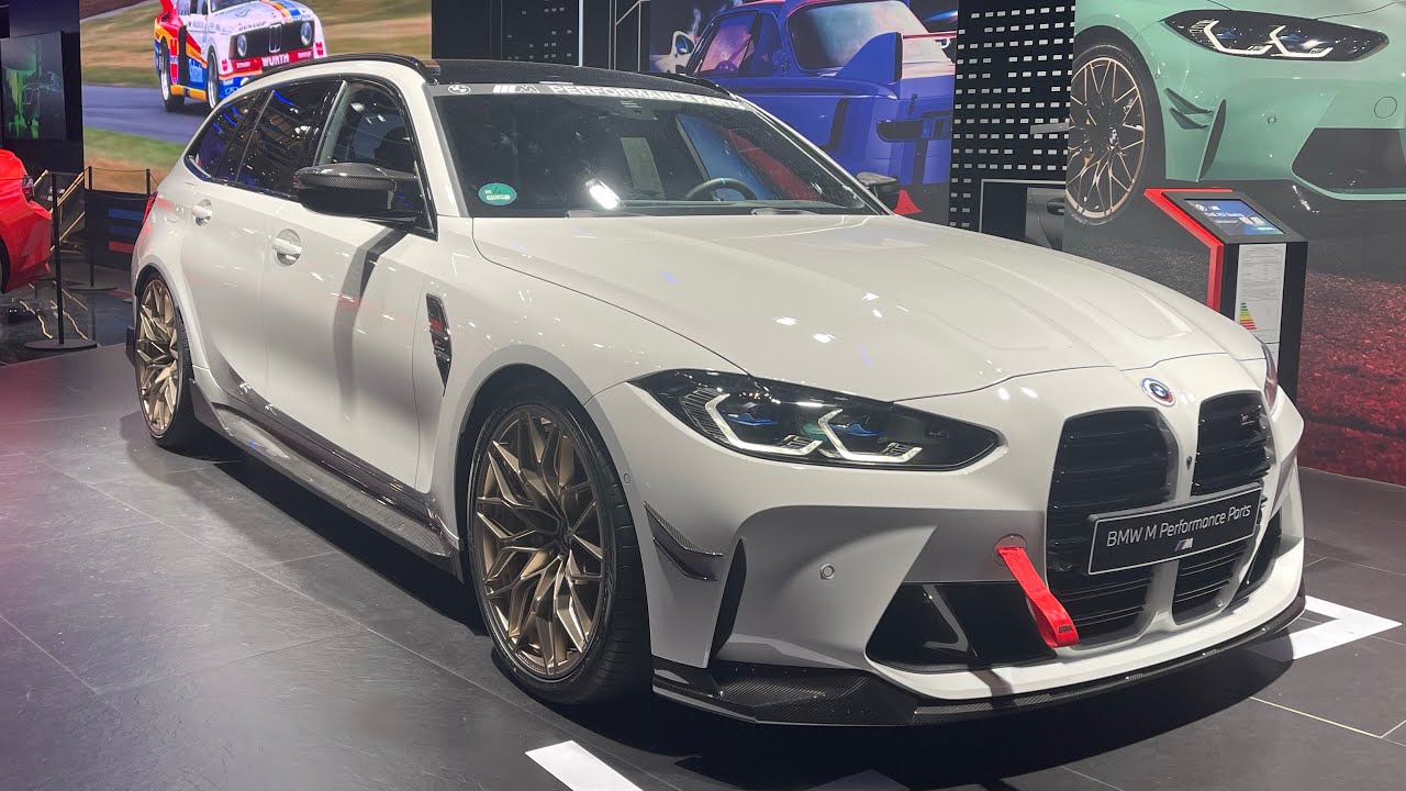 2023 M3 Competition Touring with M Performance parts walkaround