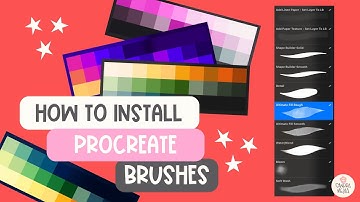 Procreate: How to Install Brushes & Color Palettes