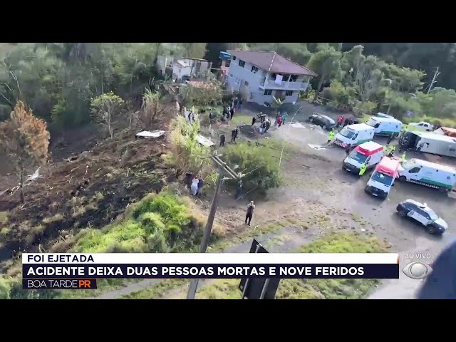Imagem ilustrativa sobre Tragédia no Paraná: ônibus da Saúde de Imbituva colide com carreta e deixa mais de 20 mortos