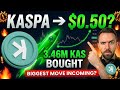 Kaspa Wave 3 Is Loading — Whales Just Bought $3.46M While You Weren't Watching | KASPA CRYPTO NEWS