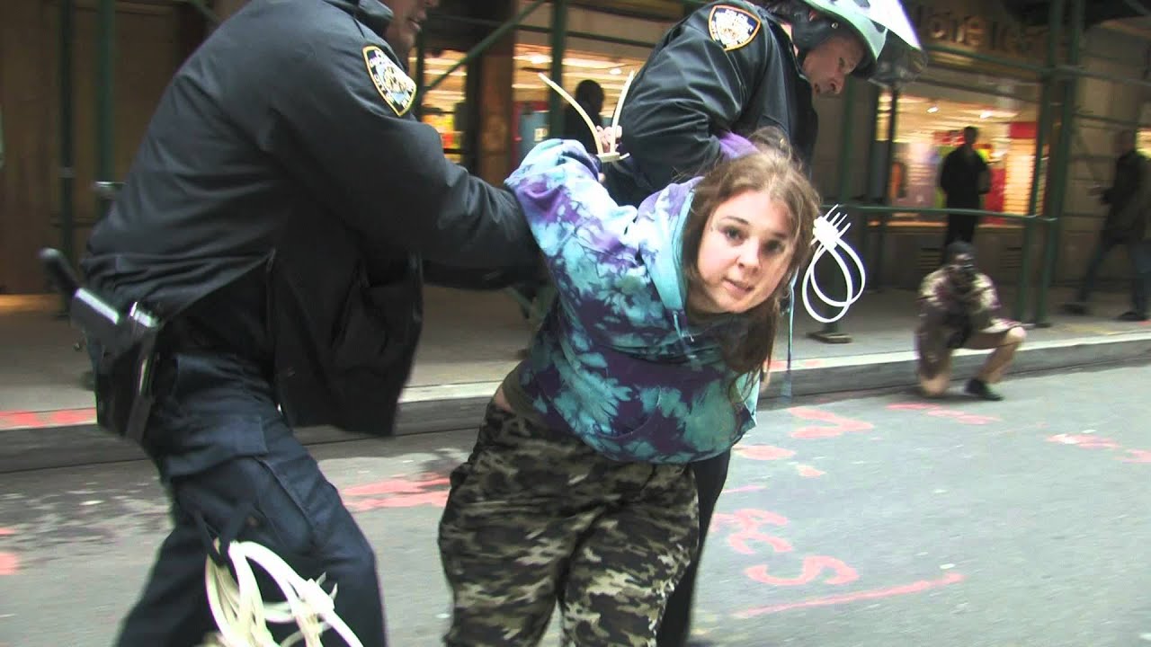 Occupy Wall Street Mass Arrests on 11-17-11