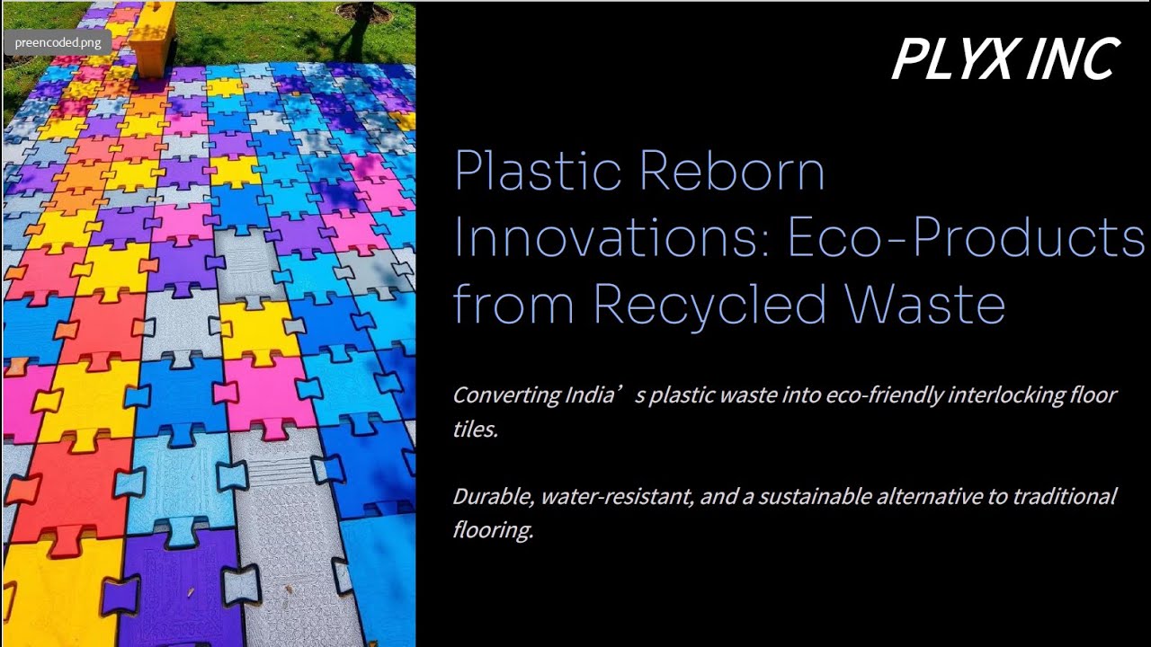 Sustainable Finance Group Project   Plastic Reborn Innovations