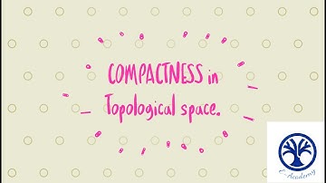 compactness in topology