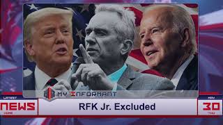 Explosive Accusations: RFK Jr. Claims CNN, Biden, and Trump Conspired to Bar Him from Debate!