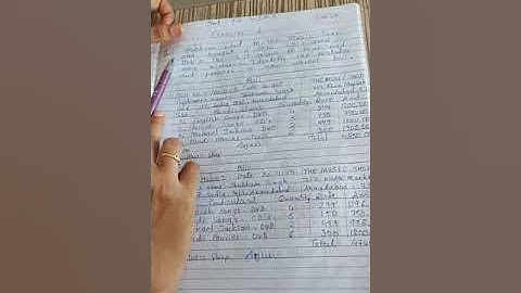 #STD:5#MATHS#CHAPTER:13 BILLS#EXERCISE:1#QUESTION:1#