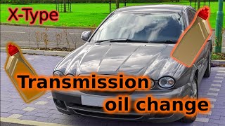 Transmission oil change - X Type Jaguar Jaguar X Type 2006 Transmission Fluid Drain And Fill