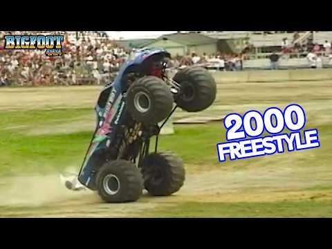BIGFOOT Monster Truck Freestyle Wheelies and Action!