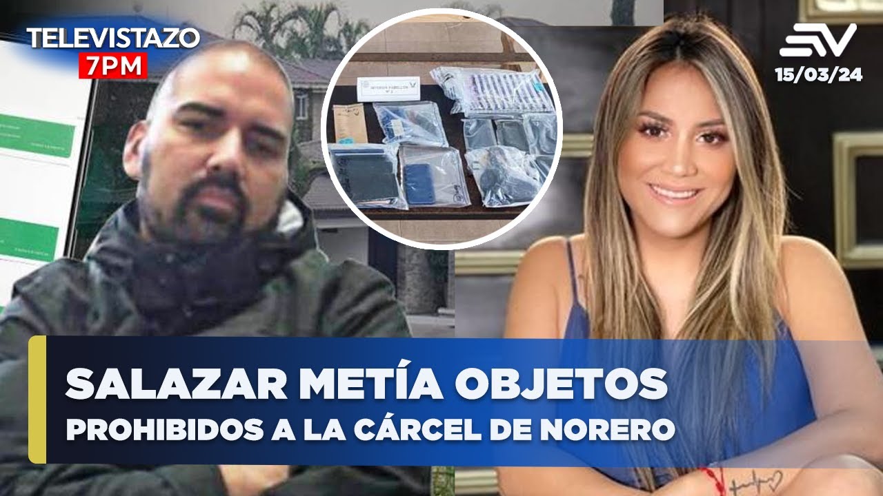 Mayra Salazar metía objetos prohibidos a la cárcel donde estaba Norero | Televistazo en vivo