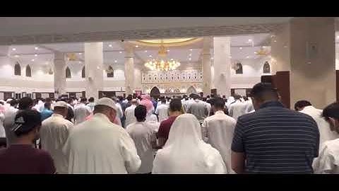 القارئ محمد البارقي. جامع الأجود في مدينة جدة حي السامر. تلاوات المساجد(٢٢)