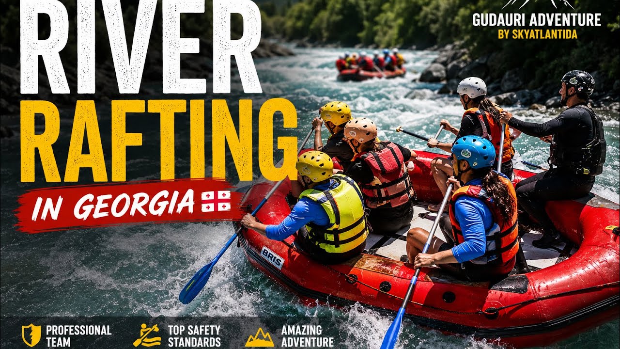 Рафтинг в Грузии — сплав с Gudauri Adventure