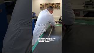 Celebrity PART 2 The process of creating a python leather set: Glasses case, cardholder, keychain, bracelet. Net Worth