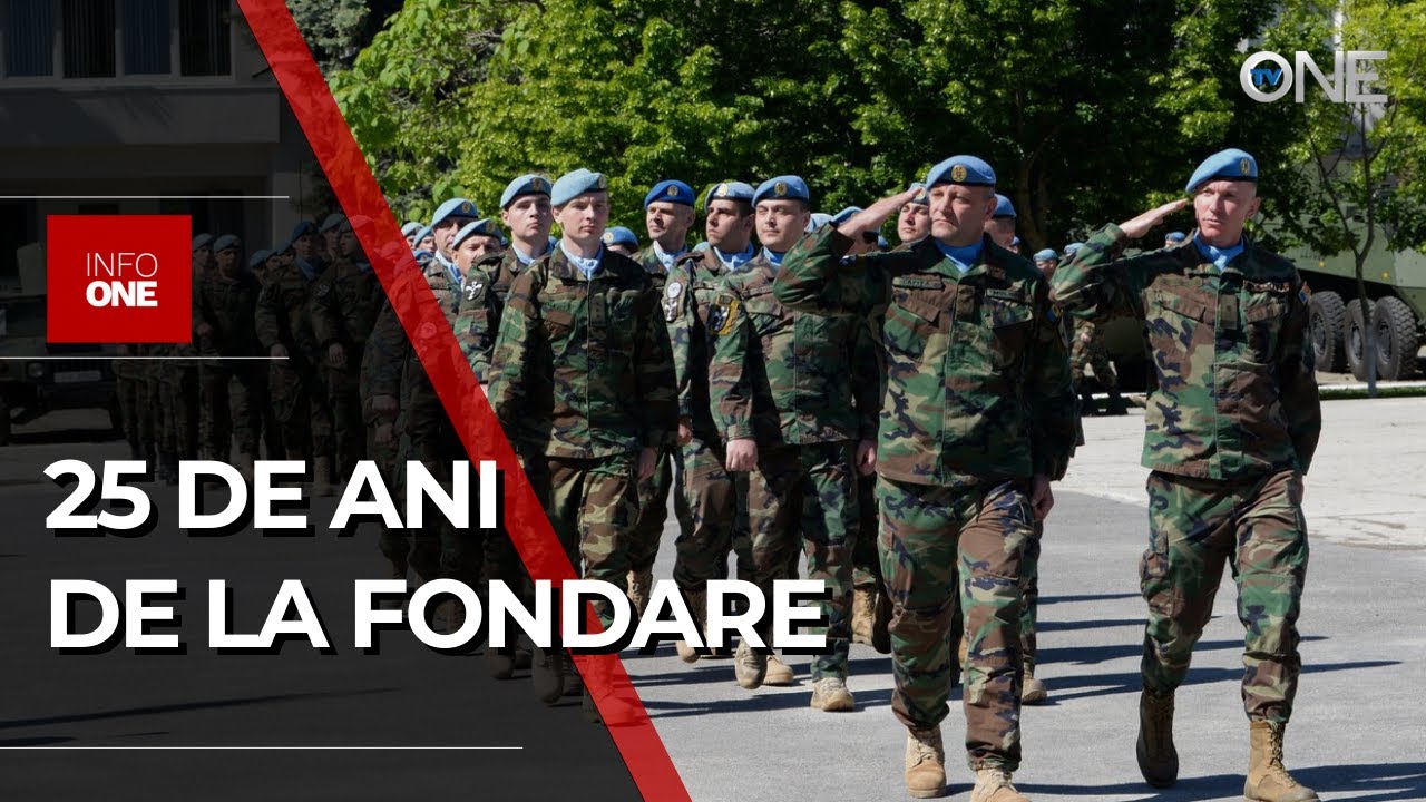 INFO ONE - BATALIONUL SUPRANUMIT „CĂȘTILE ALBASTRE” A MARCAT 25 DE ANI DE LA FONDARE