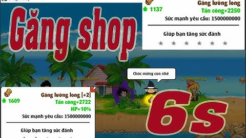 Ngoc Rong Online: Làm gì cho hết buồn? mua ngay găng lưỡng long shop đập ngay 6 sao pha lê