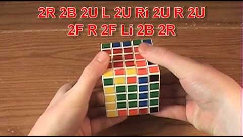How To Solve The 5x5 Rubik