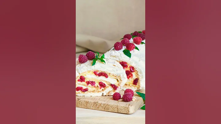 Raspberry Roulade #foodie #new #short #ytshorts #shorts #viral #food #shortvideo #cake #foodlover
