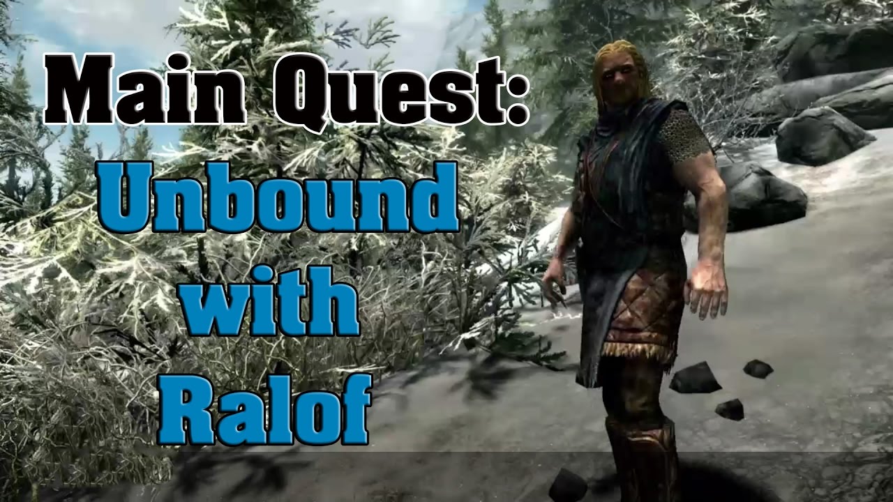 Skyrim Special Edition Escaping Helgen With Ralof YouTube
