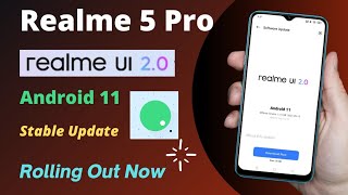 Realme 5 Pro UI 2.0 Stable Update | Realme 5 Pro Android 11 Stable Update | Realme 5 Pro New Update