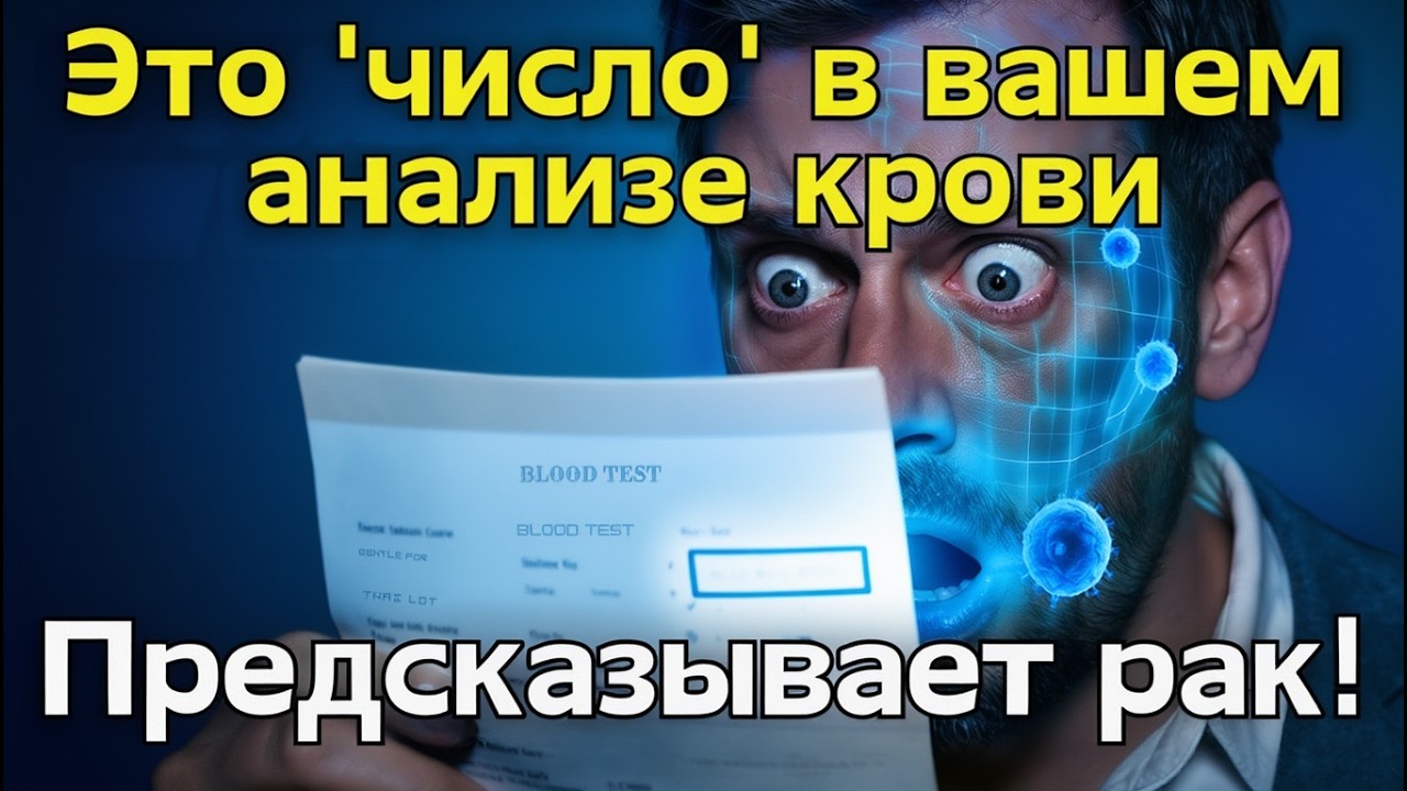 ОДИН ПОКАЗАТЕЛЬ В АНАЛИЗЕ КРОВИ, КОТОРЫЙ РЕШАЕТ ВСЁ!
