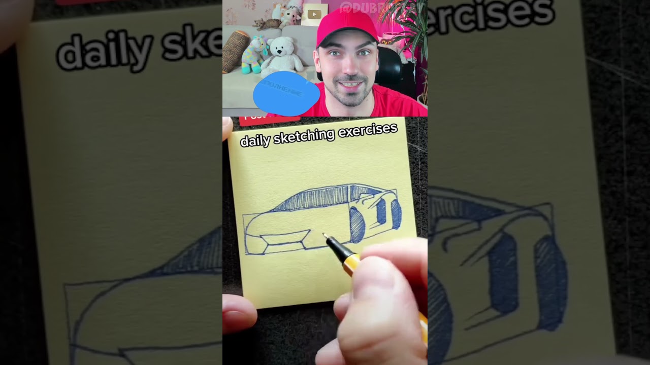Как нарисовать Машину🚗?! #shorts