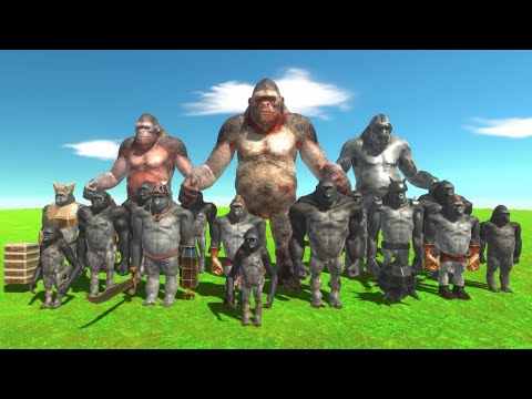 Rise Of The Apes Campaign Walkthrough 2023 - Animal Revolt Battle Simulator