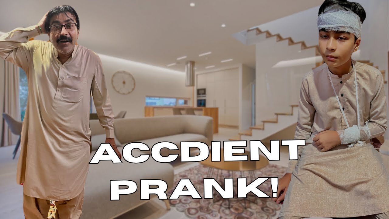 Accident prank with my father [prank gone wrong] ❌😡