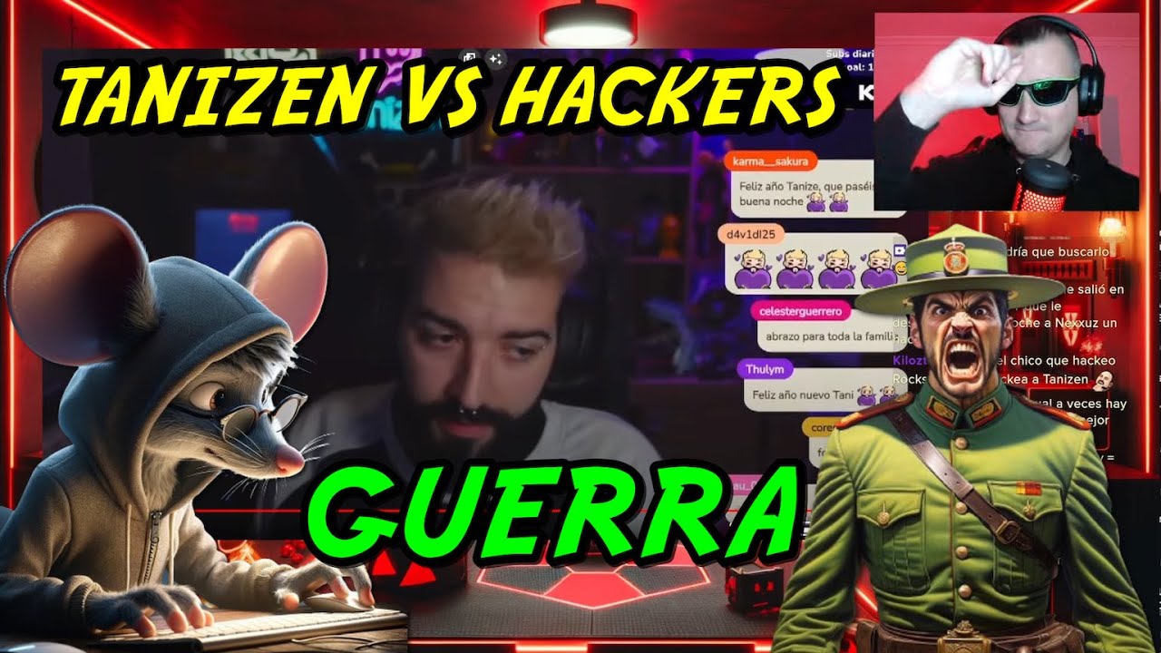 TANIZEN AMENAZA A HACKERS: EMPIEZA LA GUERRA