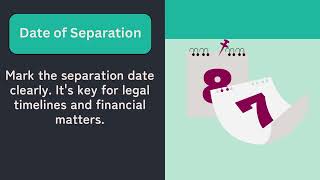 Separation Agreement Template Checklist