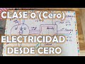 CLASE O (Cero)  Alimentación Eléctrica de 127V. SOLO PARA PRINCIPIANTES