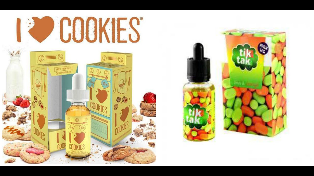 "I LOVE COOKIES" e "TIK TAK" [Recensione][Liquidi][Italiano][Zio Svapo]
