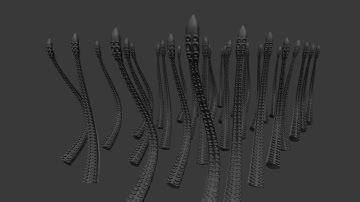 BLENDERSUSHI / DEMO BBONES Tentacle Test