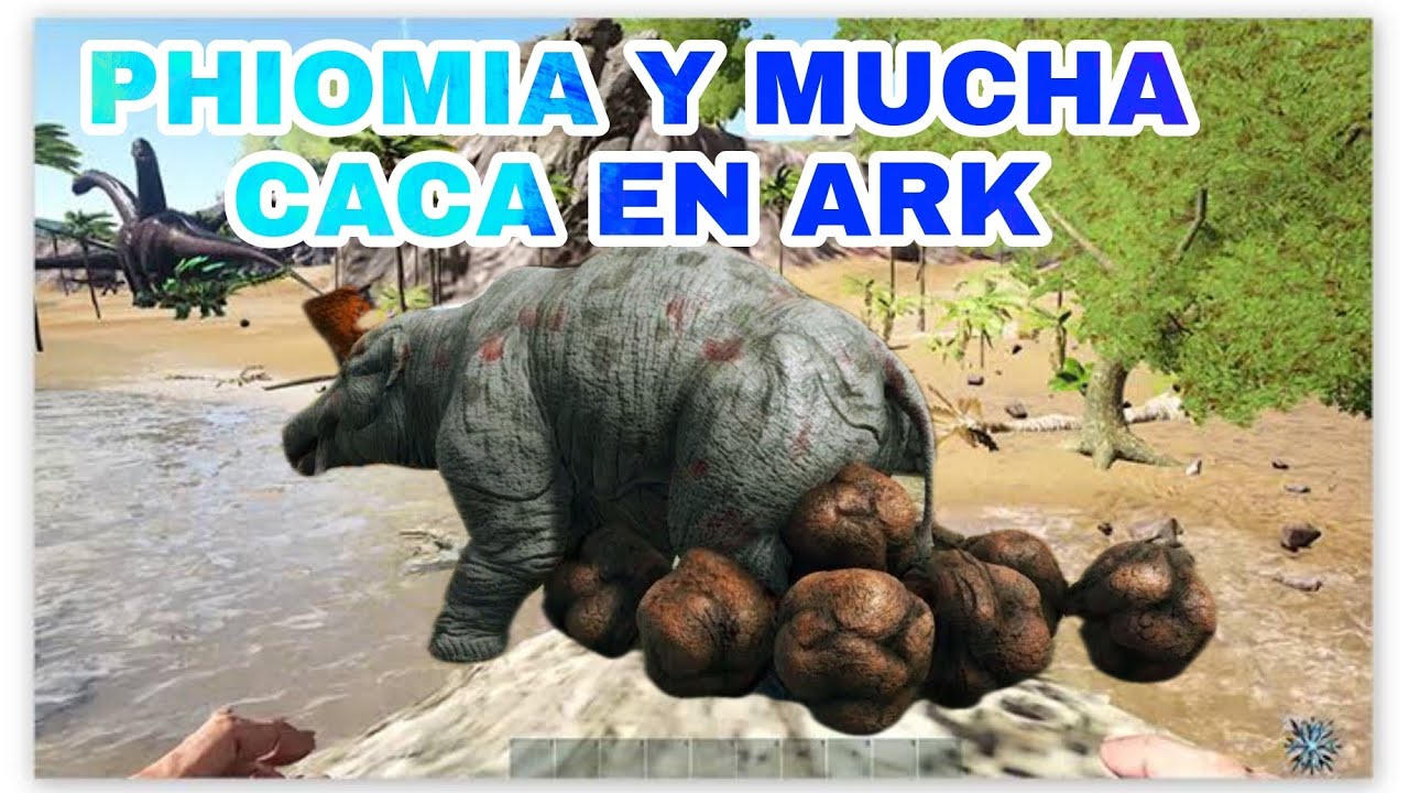 Cómo conseguir MUCHA CACA EN ARK MOBILE - YouTube