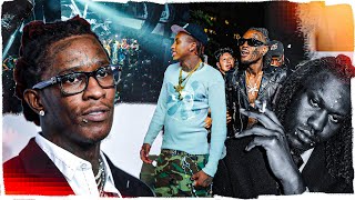 Vee Links Up With Young Thug & OWAY In NYC