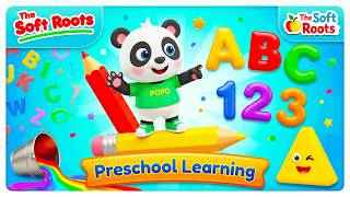 Preschool Learning activities for 3 year olds at home | Learn ABC Phonics Shapes Numbers Colors 🌈 screenshot 2