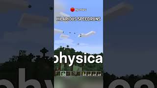 I Found The Funniest FAKE Minecraft Speedrun…