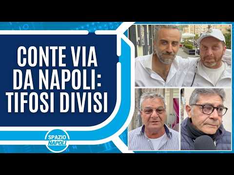 Video Antonio CONTE lascia il NAPOLI | I tifosi si dividono