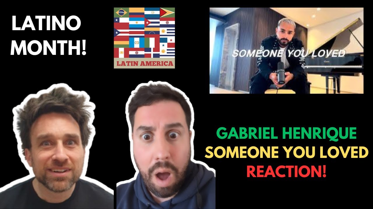 Gabriel Henrique - Someone You Loved (Lewis Capaldi Cover) HONEST REACTION!
