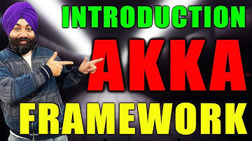 #akka Framework #actor system explained using #events sourcing