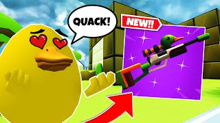 The NEW Quackshot is too QUACKED! | Shell Shockers