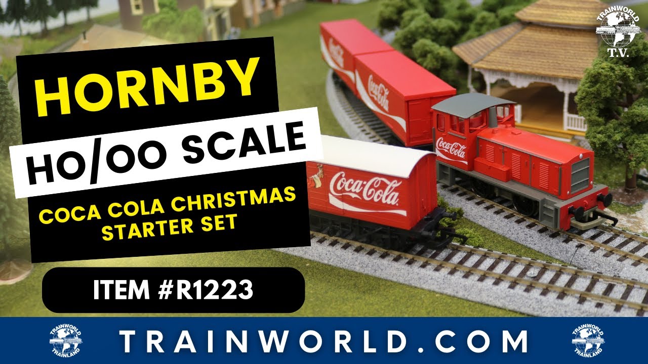 Hornby Coca-Cola Christmas OO Gauge Train Set (R1233T) – Ready To Run