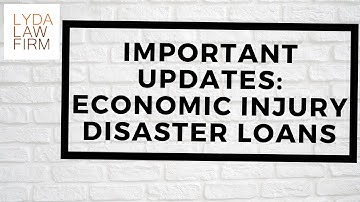 Additional Funds for the Economic Injury Disaster Loan (EIDL) Program [What You Need to Know]