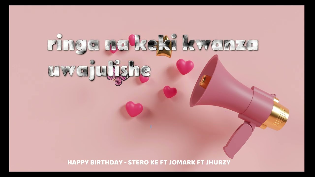 HAPPY BIRTHDAY - NEGROH FT JOMARK FT JHURZY OFFICIAL LYRIC VIDEO