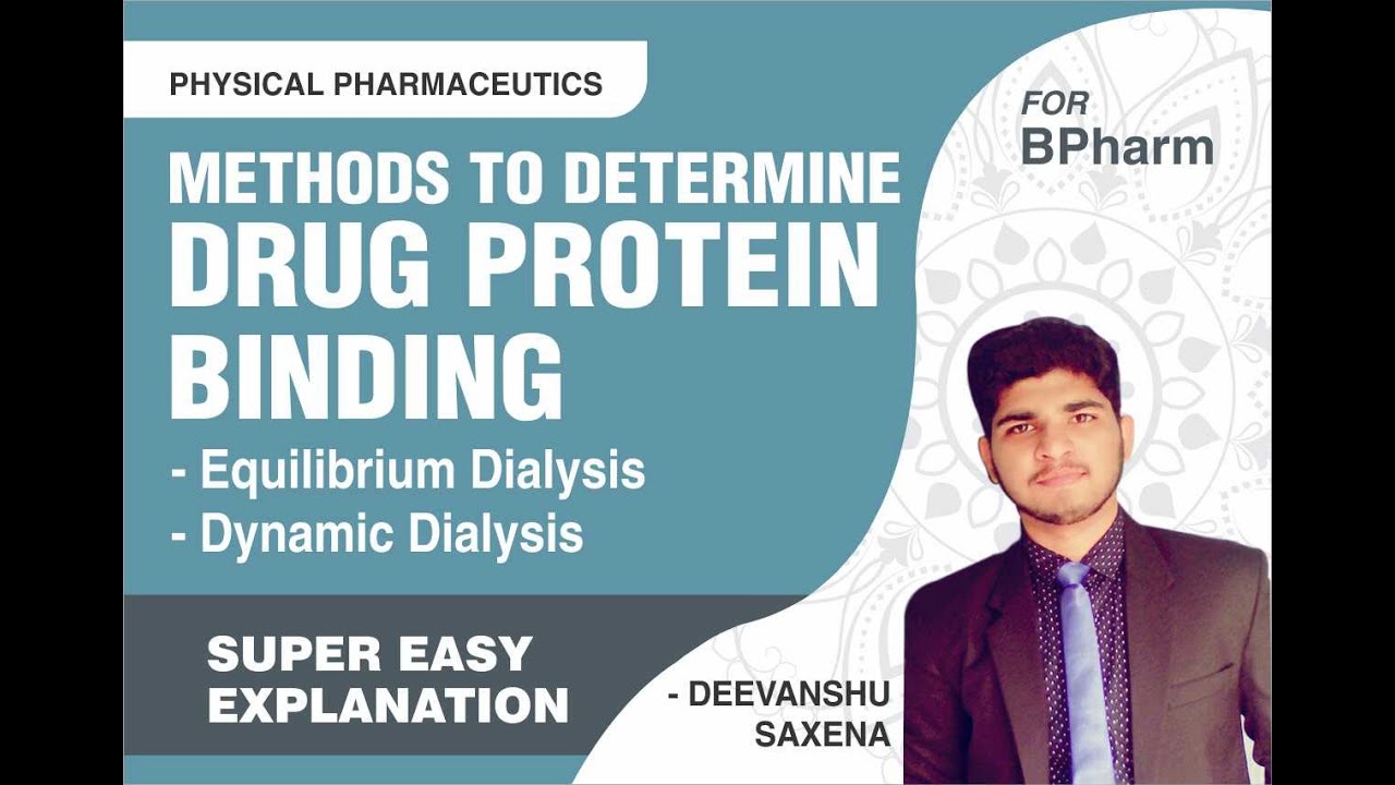 Equilibrium Dialysis I Dynamic Dialysis I Protein binding I Physical