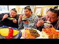Yakiniku, Pilaf & Omurice🍳🍖🍚 1,000 lbs of Sumo Wrestlers Clear the Table🍴