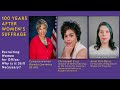 Recruiting Women for Office: Why Is it Still Necessary? | 100 Years After Women's Suffrage