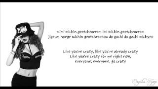 Download Lagu [Eng Sub] 4Minute - Crazy Lyrics MP3