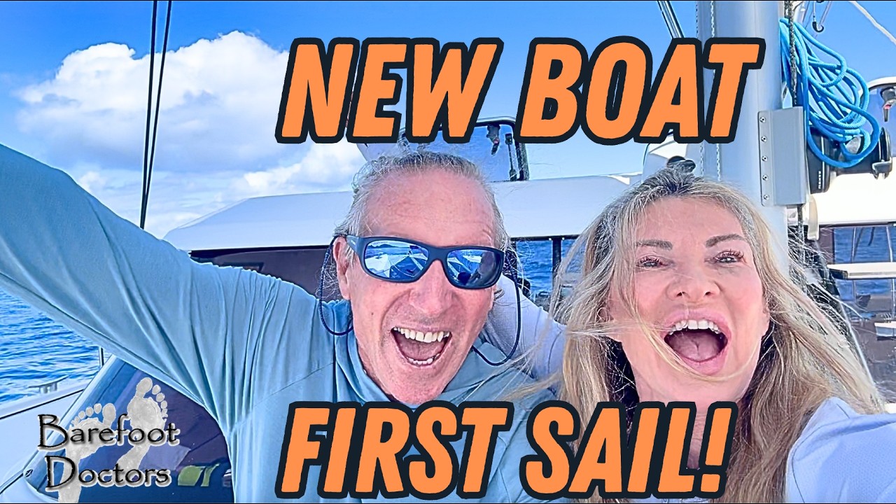 ⁣Finally We Sail Again - But it almost didn't happen!!! Nautitech 40