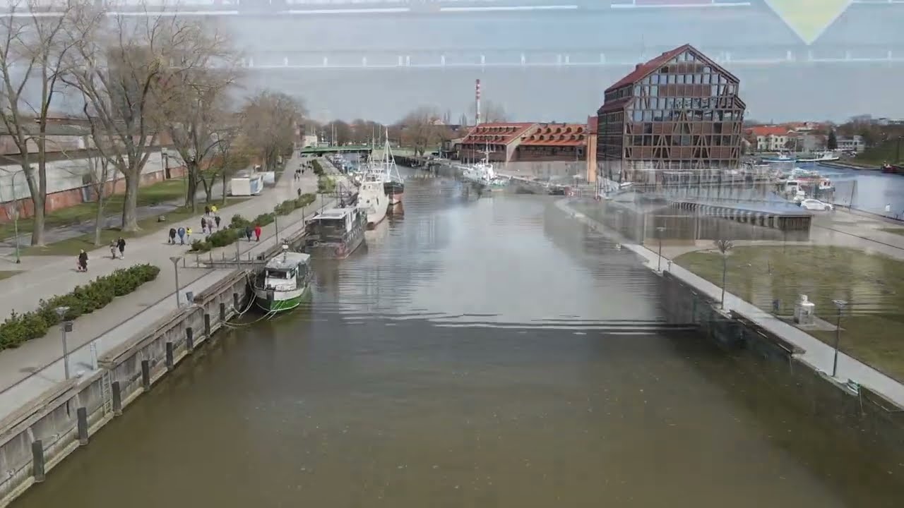 Klaipeda tour by drone