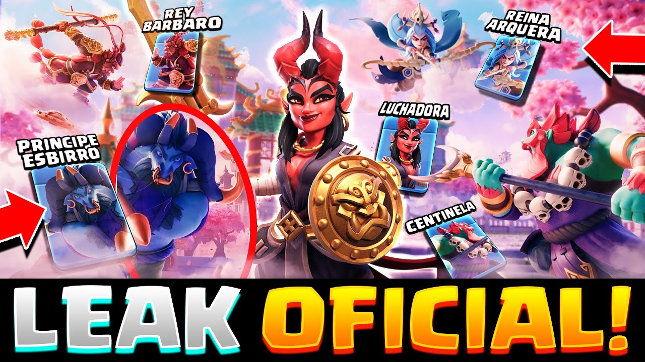 🚨LEAK OFICIAL NUEVA TEMPORADA!! Llega el AÑO NUEVO CHINO a Clash of Clans!! 😍 Príncipe Minotauro?