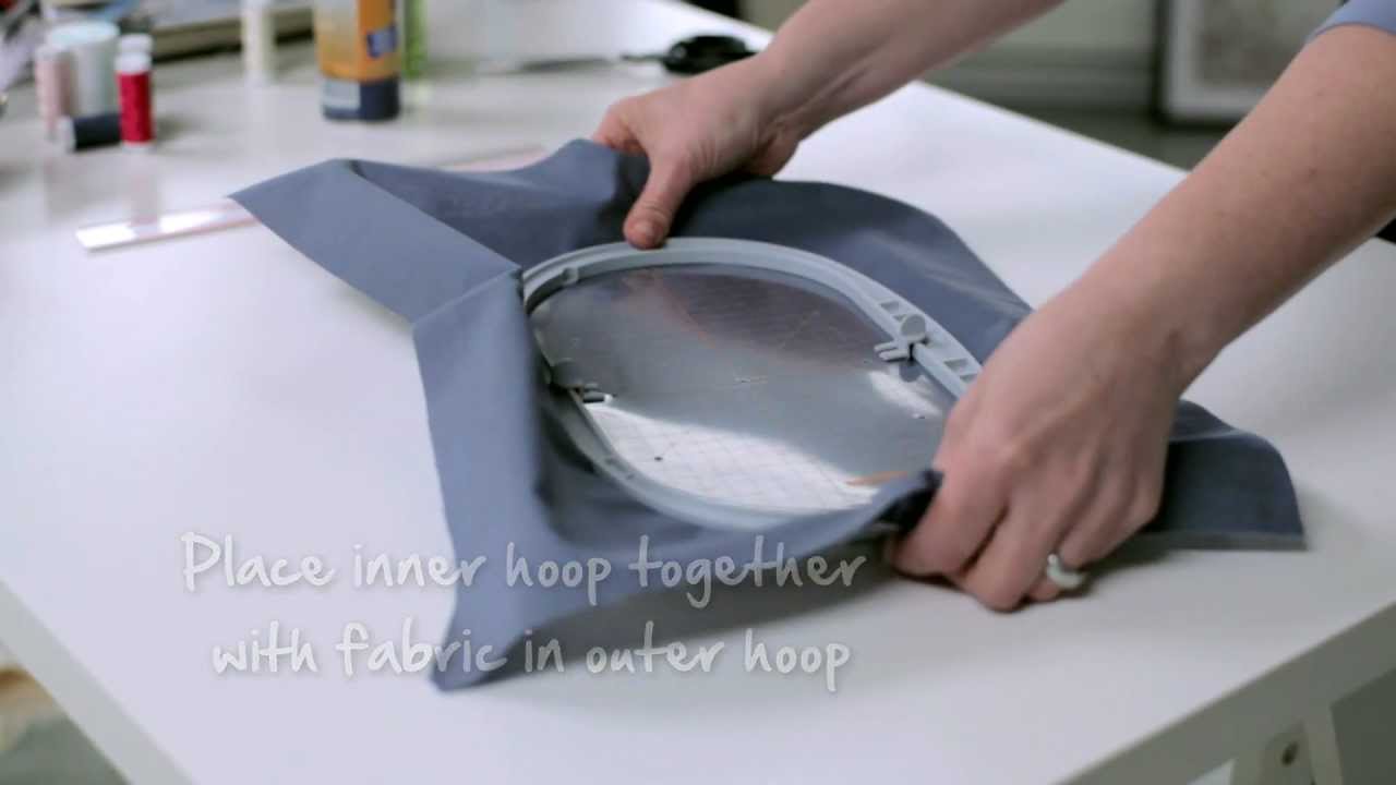 Tutorial BERNINA 780: how to get started with embroidery