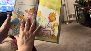 Reading aloud to The Berenstain Bears’ Big Track Meet